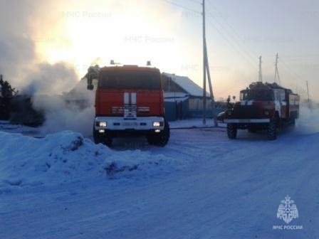 Пожар в Нижнеилимском районе