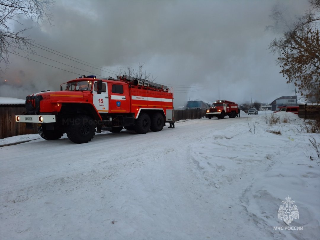 Пожар в Нижнеилимском районе